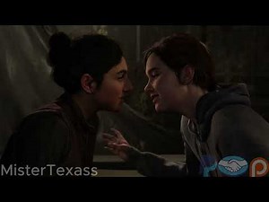The Last of Us Part 2 - Ellie & Dina Smoke and Kiss