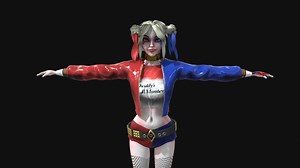 Harley Quinn - Download Free 3D model by HYUNJIN (@jobugy59)