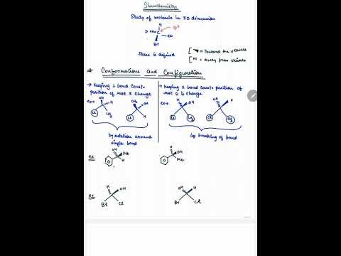 Stereochemistry .....how to defind conformation and configuration structure...