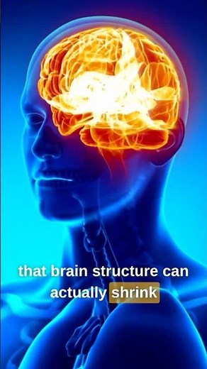 Your Brain SHRINKS When You Have Trauma 😳 #traumahealing #memories #mentalhealth #brain #learn #fyp