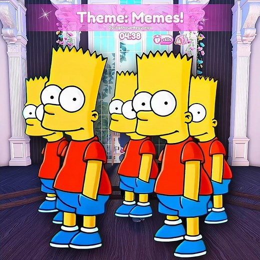 [ Homer Let The Barts Out ] Dress to Impress MEMES 🤣 #usa