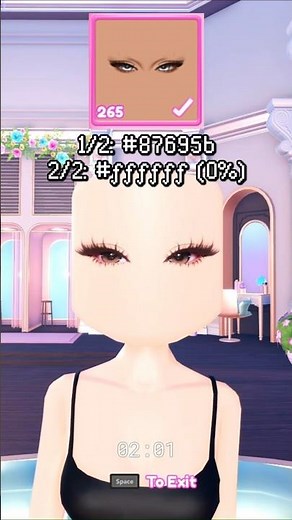face tutorial! 𖹭 | #dti #dresstoimpress #roblox