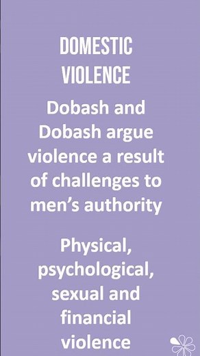 Power Relationships in the Family | 60 Second Sociology (Families and Households)