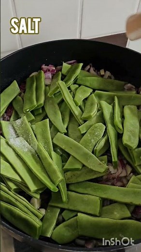 Runner beans stir fry #recipe