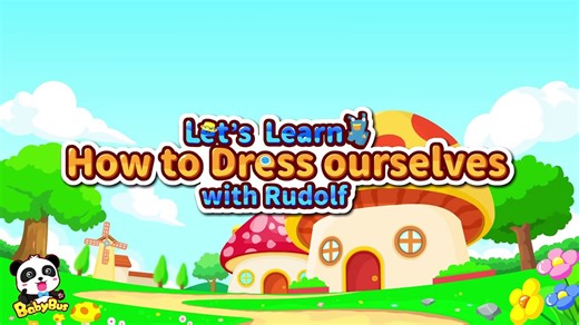 ❤ How To Dress Ourselves | Animation For Babies | BabyBus