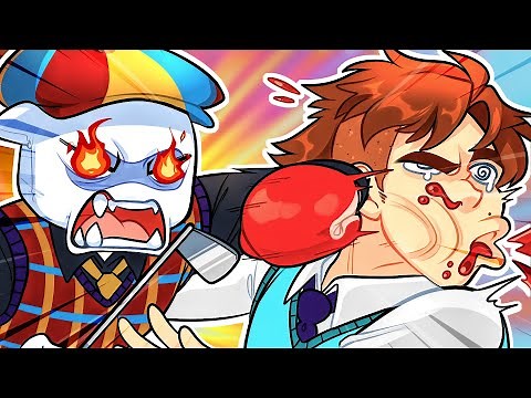 Getting beat up by SMii7Y's Golf It map