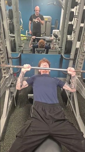 skinny man got to start off somewhere #skinny #gym #exercise #workout