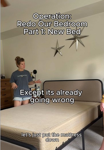 Box Spring Bed Falls Apart During Bedroom Makeover