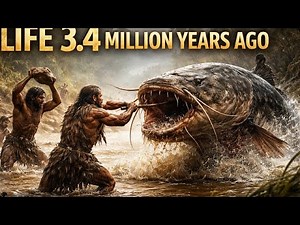 Life 5.4 M Years Ago | Homo habilis VS Giant Catfish Ancestors