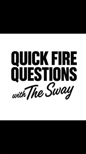 Quickfire Questions with The Sway: Hilarious Responses