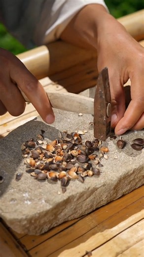 The Golden Age of Grinding: Watch the Mesmerizing Stone Mill in Action! 🪨 | Traditional Living