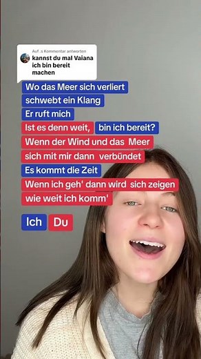 Ich bin bereit - Vaiana 🎤 Insta: theshanaofficial #karaoke #disney #vaiana