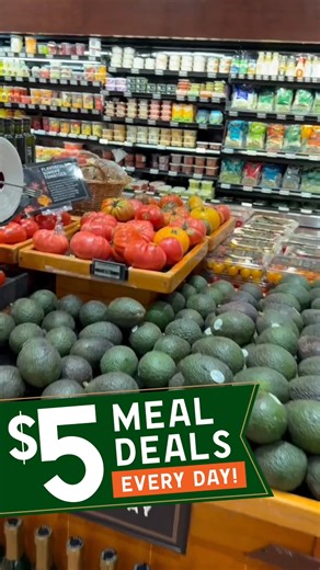 Shop The Fresh Market on 1153 State Route 3 N and treat yourself to a delicious, quality meal for just $5 every day! Enjoy a different deal daily on guest favorites like our Whole Roasted Chicken, Hot & Fresh Pizza and Panini. Every one of our $5 Meal Deals is delicious and affordable with quality you won't find elsewhere at these prices. Visit The Fresh Market and discover why we were voted #1 Best Grocery Store and #1 Best Prepared Foods by USA Today Reader's Choice. | The Fresh Market