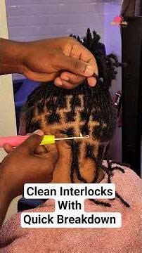 “Interlocking Basics in 30 Seconds!” #crochet #starterlocs #locs #dreadlocks