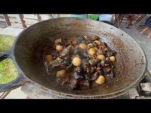 Cooking GUANA (Iguana) on the Fireside |Burn Sugar Style| 🇬🇾