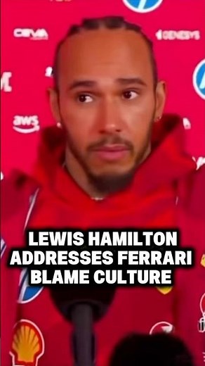 Lewis Hamilton Responds Questions about The Ferrari “Blame Culture” | Las Vegas Interview
