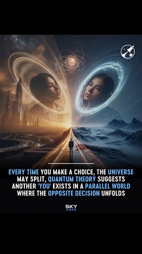 Every time you make a choice, the universe may split quantum theory suggests another 'you' exists in a parallel world where the opposite decision unfolds In the mind-bending world of quantum physics, reality isn’t as fixed as it seems. According to the Many-Worlds Interpretation, every time you face a choice no matter how small, like turning left instead of right or choosing coffee over tea the universe may actually split in two, spawning a new version of reality where the other option plays out