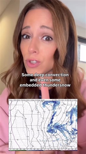 Cheryl Scott on Instagram: "Did someone say #thundersnow ?! It’s the sound effect for me 😂. Previous reel has all the details!"