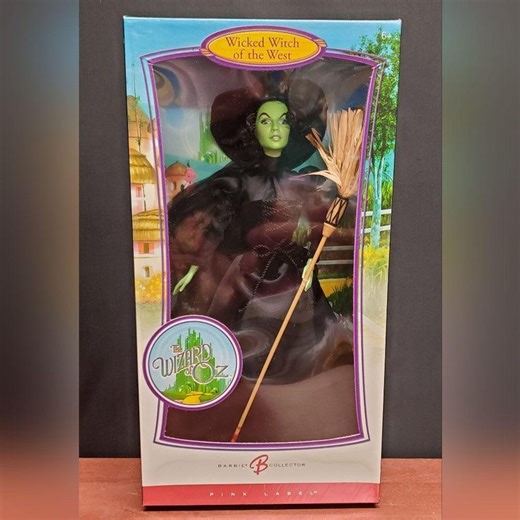 The Wizard of Oz Barbie Wicked Witch of the West 2006 - Etsy