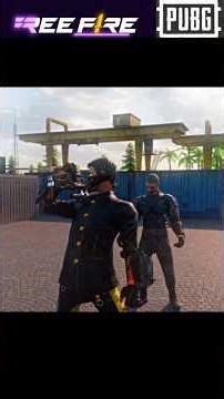 Free Fire DJ Alok 🥶 vs pubg vector 🤡 #freefire #pubg #gaming #trending #viral #shortsfeed