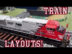 Train Layouts of The Great Scale Train Show Winter 2025!