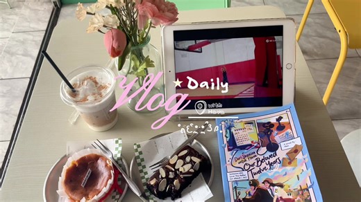 [⋆˚࿔ Little Diary Vlog ˖°📷 ༘] Today’s little moment: ditemenin baca 'Dari Shenina untuk Hava: Our Beloved Twelve Years' sambil comfy pake Shenina T-shirt 👀 Info: T-shirt dijual terpisah yaa! yang Mincho pakai di video size M yuk kembaran! 😍 #vlog #fyp #book #booktok