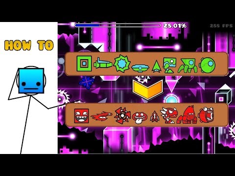 How to get a bunch of icons in geometry dash (vault codes, jumphack, more)