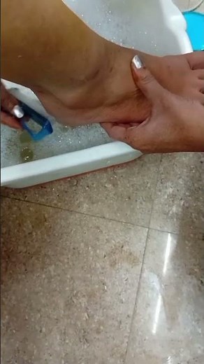 Pedicure Full Treatment Process ✨#PedicureProcess #FeetCare #SelfCareRoutine #HomePedicure