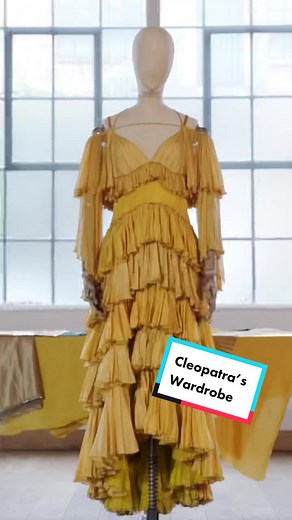 Couture Wardrobe for Cleopatra: Behind the Scenes