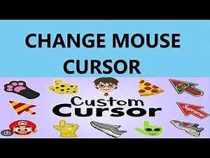 HOW TO CHANGE YOUR MOUSE CURSOR ON WINDOWS