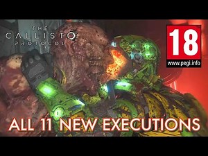 The Callisto Protocol | All New Execution Animations | Riot DLC