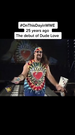 Dude Love Debut on National TV! | Mick Foley's Wrestling Character | WWE Raw