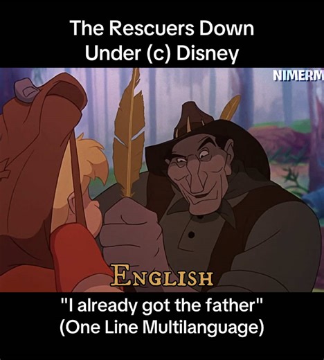 The Rescuers Down Under: Multilanguage Scene
