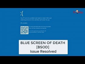 Fix Blue Screen of Death Issue windows