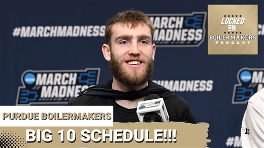 BREAKING: Purdue's Conference Schedule UNVEILED | Are Boilermakers Favored for Big Ten Crown?