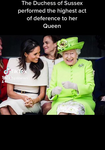Meghan Markle’s Memorable Curtsy to Queen Elizabeth