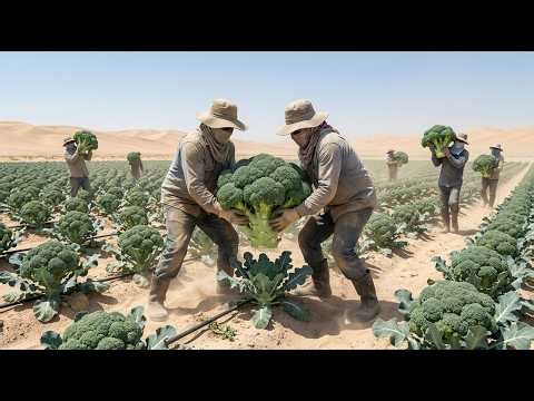 Unbelievable! They’ve Grown Cauliflower in the Desert — And the Industrial Results Shocked Millions