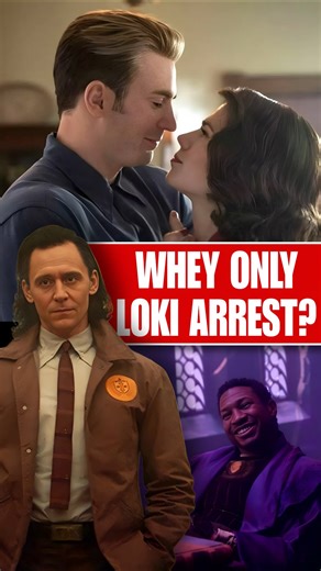 The Real Reason TVA Arrested Loki but Spared Captain America #shorts