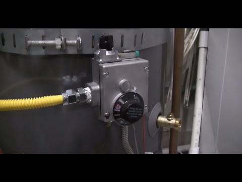 How to Light a Water heater pilot (new style)