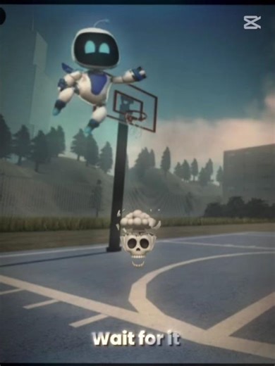 Astro bot Have trick the basketball Again #astrobot #Roblox #mymovie #Animation