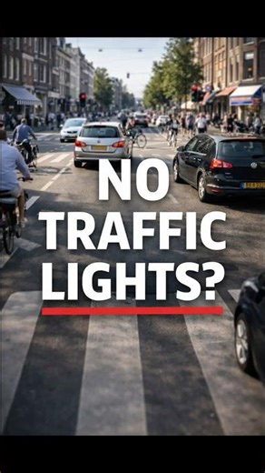 They Removed Traffic Lights 😳 #shorts