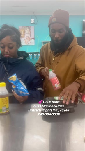 💕After hours with Luv & Subz‼️🔥🔥 We on the Pike, they in ❤️ with the subz😋😋🔥🔥🔥#Sandwiches #hungrytiktok #eating #hungrytiktok #viralvideo 🍾🎉🎊”Happy New Year 2026”‼️