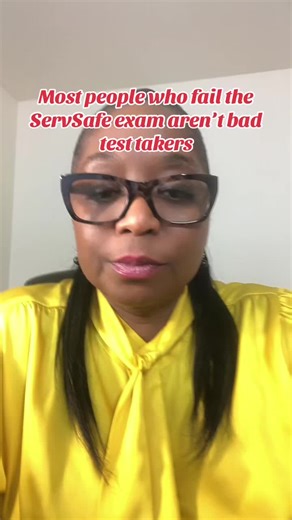 Many people fail the ServSafe exam are not bad test takers. They fail because they study everything instead of what’s actually tested. I’m a ServSafe Trainer and Proctor. Start with the free ServSafe Confidence Checklist. Link in bio #foodsafetytraining #servsafe #foodhandler #foodsafety