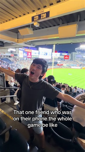 That Friend On Their Phone the Whole Game — Yankees Skit