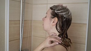 Young Woman Taking Shower Bathroom Stock Footage Video (100% Royalty-free) 1027227758 | Shutterstock