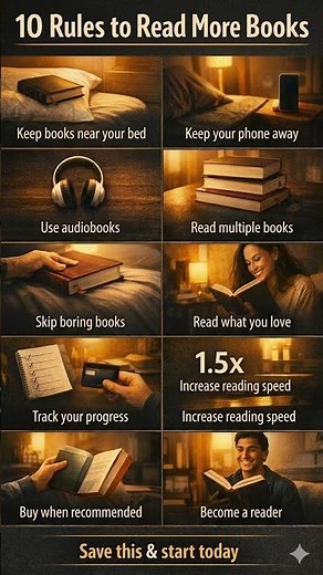 10 Reading Rules That Will Change Your Life | Build a Daily Reading Habit