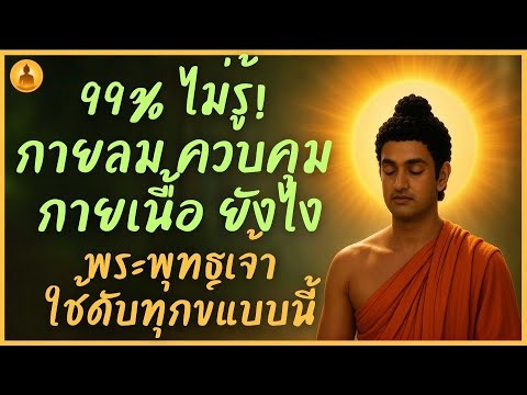 99% ไม่รู้! "กายลม" ควบคุม "กายเนื้อ" ยังไง พระพุทธเจ้าใช้ดับทุกข์แบบนี้