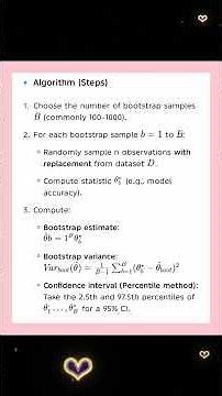 AL3451 UNIT 5 Bootstrapping design and analysis ml #live #aiml #instagramreels #ml #bootstrapping