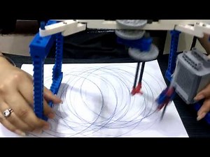 "SPIROGRAPH MODEL" Lego 9686 simple and powered machine.