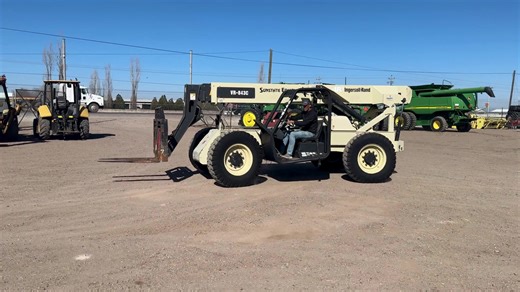 Telehandler Ingersoll Rand VR-843C 2007: Capacidad y Potencia